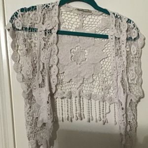 Vivid Collection Of NY Crochet BOHO Chic Knit Top